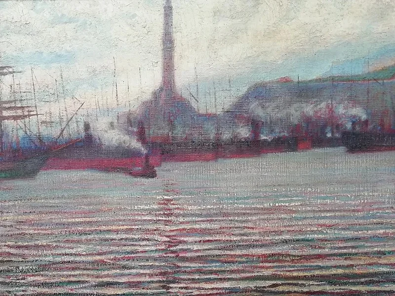 1865-Lazzaro Luxardo - Porto di Genova